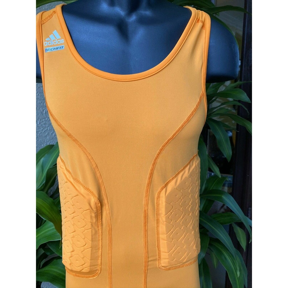 ADIDAS Men's 365 Clima Padded Basketball Tank Top - Orange 3XT Activewear